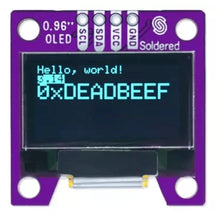Display OLED I2C 0.96" SSD1306 by Soldered Electronics - The Pi Hut