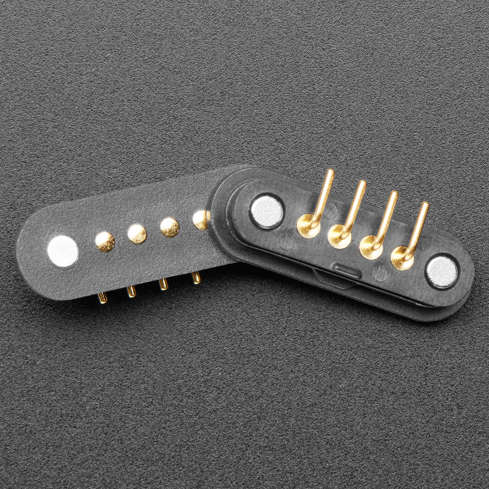 DIY Magnetic Connector - Right Angle Four Contact Pins by Adafruit - The Pi Hut