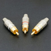 DIY RCA Plug - 3 Pack by Adafruit - The Pi Hut