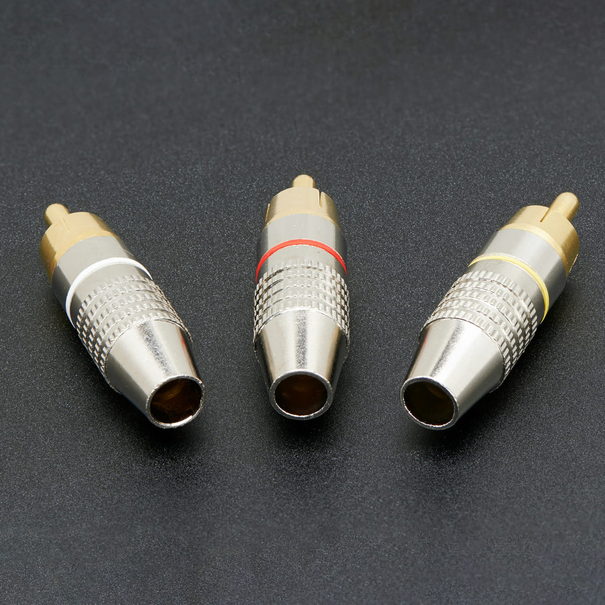 DIY RCA Plug - 3 Pack by Adafruit - The Pi Hut