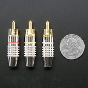 DIY RCA Plug - 3 Pack by Adafruit - The Pi Hut