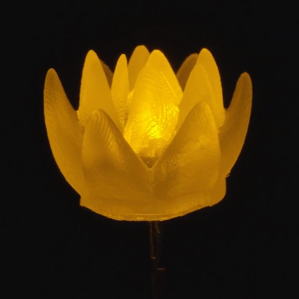 dLUX-dLITE Yellow Succulent Shape LEDs (5 Pack) by The Pi Hut - The Pi Hut