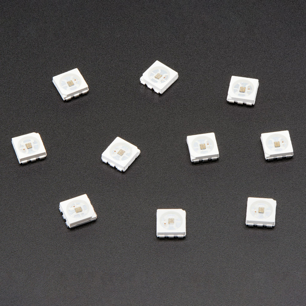 DotStar Addressable 5050 RGB LED w/ Integrated Driver - 10 Pack (SK9822) by Adafruit - The Pi Hut
