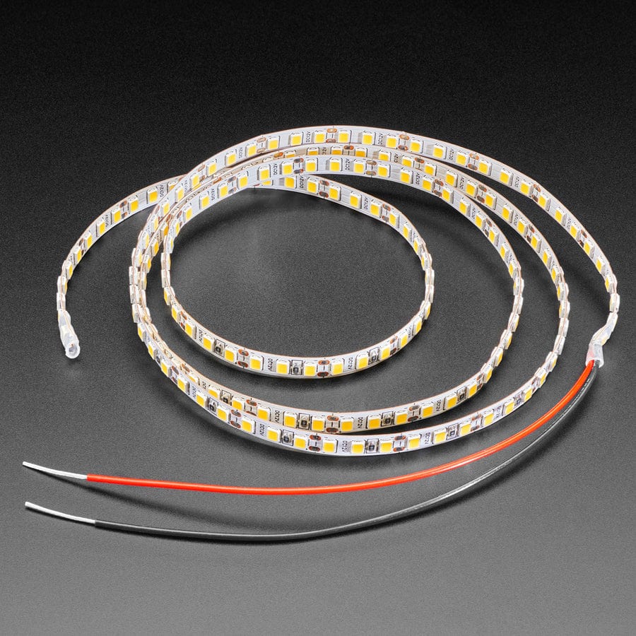 Double-Sided Single Color 12V LED Strip - Natural White 4500K - 1 meter ...