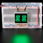 Dual Alphanumeric Display - Green 0.54" Digit Height - Pack of 2 by Adafruit - The Pi Hut