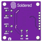 Dual Motor H-bridge DRV8424P Driver Breakout by Soldered Electronics - The Pi Hut