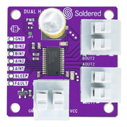 Dual Motor H-bridge DRV8424P Driver Breakout by Soldered Electronics - The Pi Hut