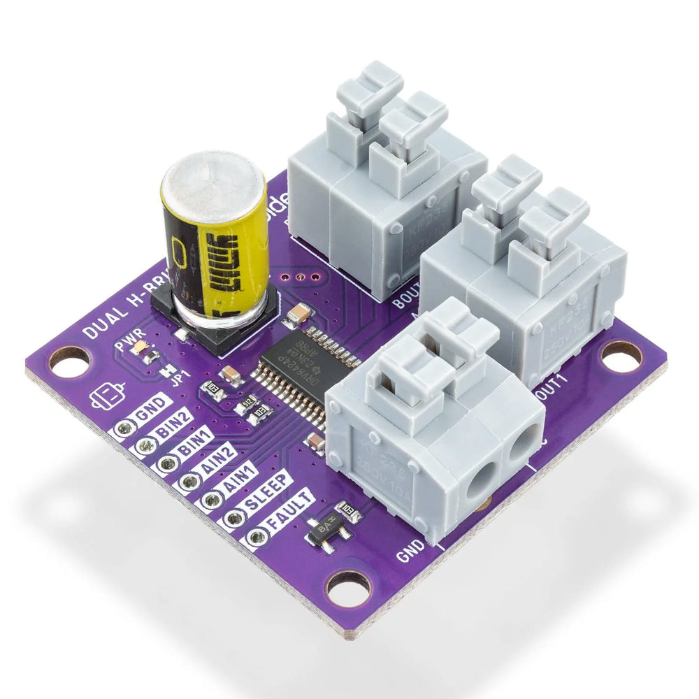 Dual Motor H-bridge DRV8424P Driver Breakout by Soldered Electronics - The Pi Hut