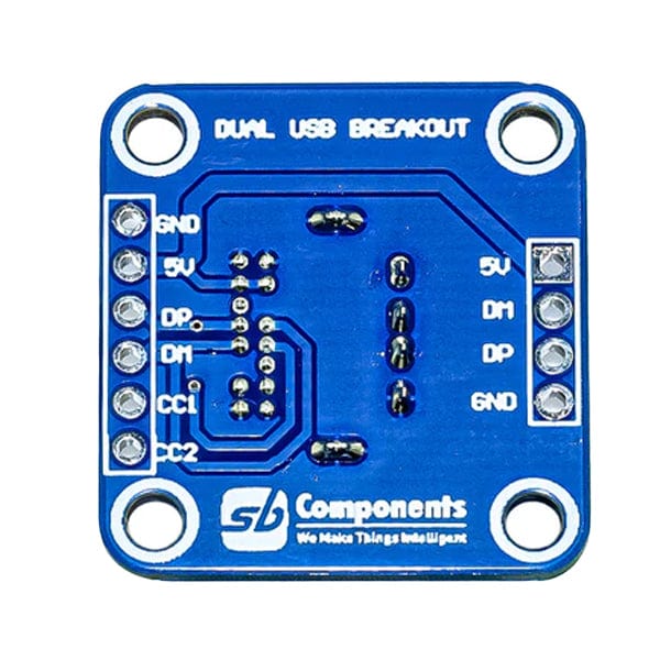 Dual USB Breakout - The Pi Hut