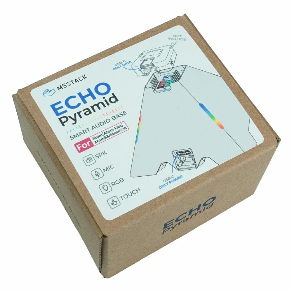 Echo Pyramid Smart Speaker Base without M5Atom by M5Stack - The Pi Hut