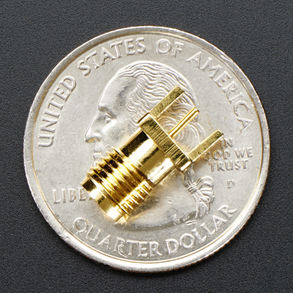 Edge-Launch SMA Connector for 0.8mm / 0.031" Slim PCBs by Adafruit - The Pi Hut