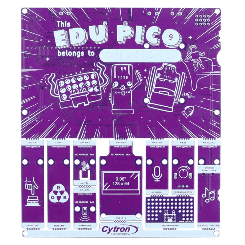 EDU PICO: Project & Innovation Kit (without Pico W) - The Pi Hut