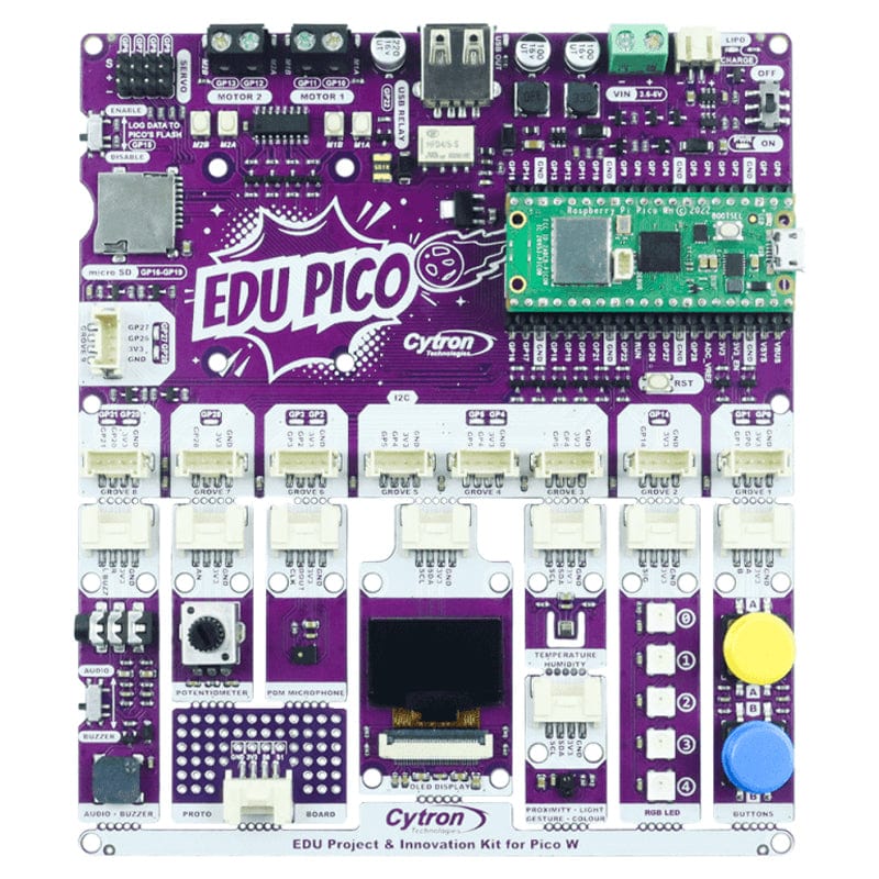 EDU PICO: Project & Innovation Kit (without Pico W)