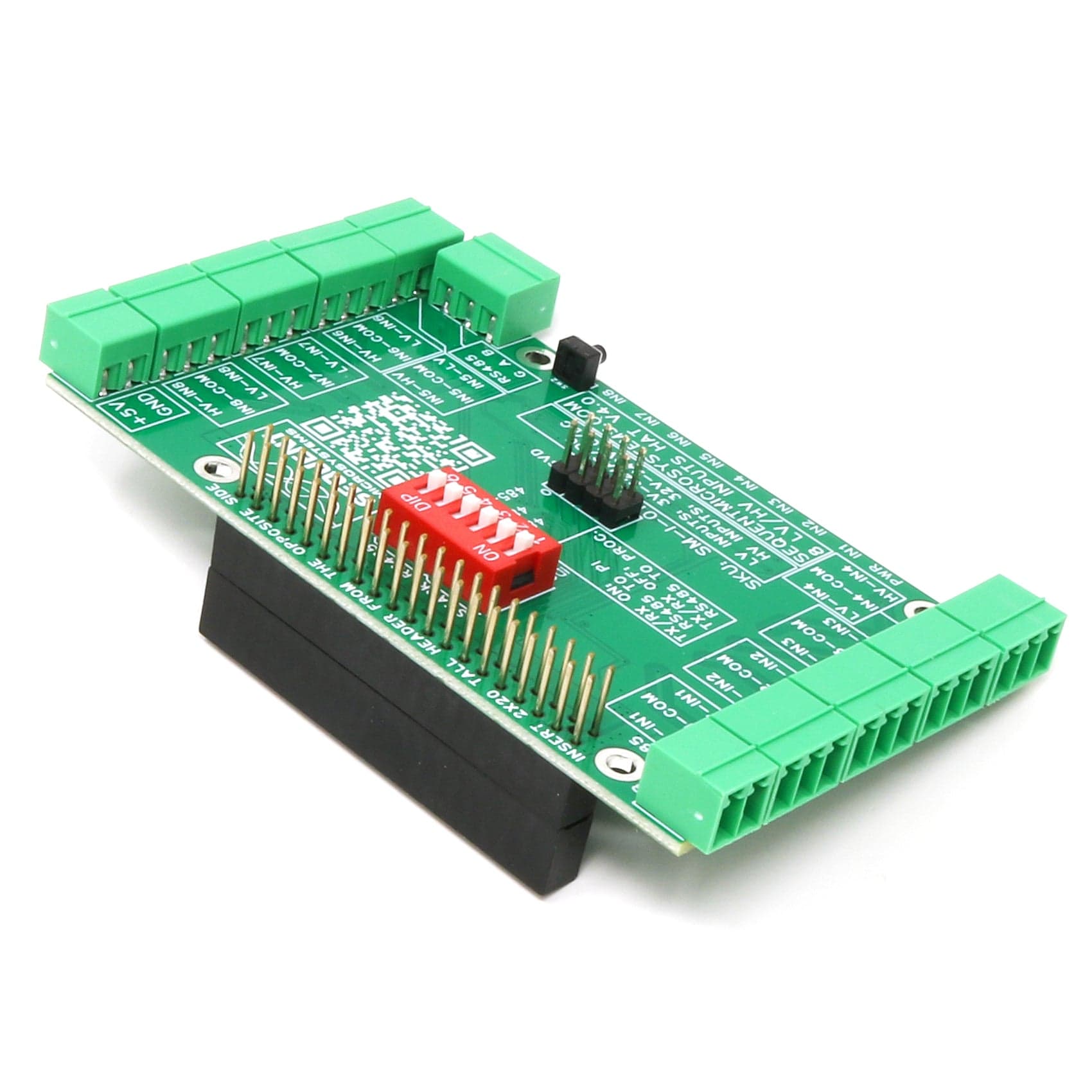 Eight HV Digital Inputs 8-Layer Stackable HAT for Raspberry Pi (v4.0) by Sequent - The Pi Hut