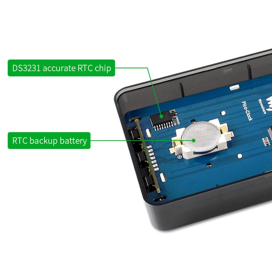 Electronic Clock for Raspberry Pi Pico - The Pi Hut