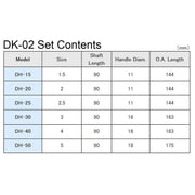 Engineer® DK-02 Hex Tip Driver Set (6pc) by Engineer - The Pi Hut