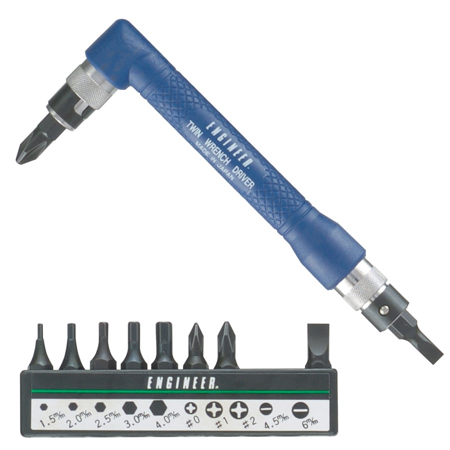 Engineer® DR-07 Twin Wrench Style Driver + Bit Set by Engineer - The Pi Hut