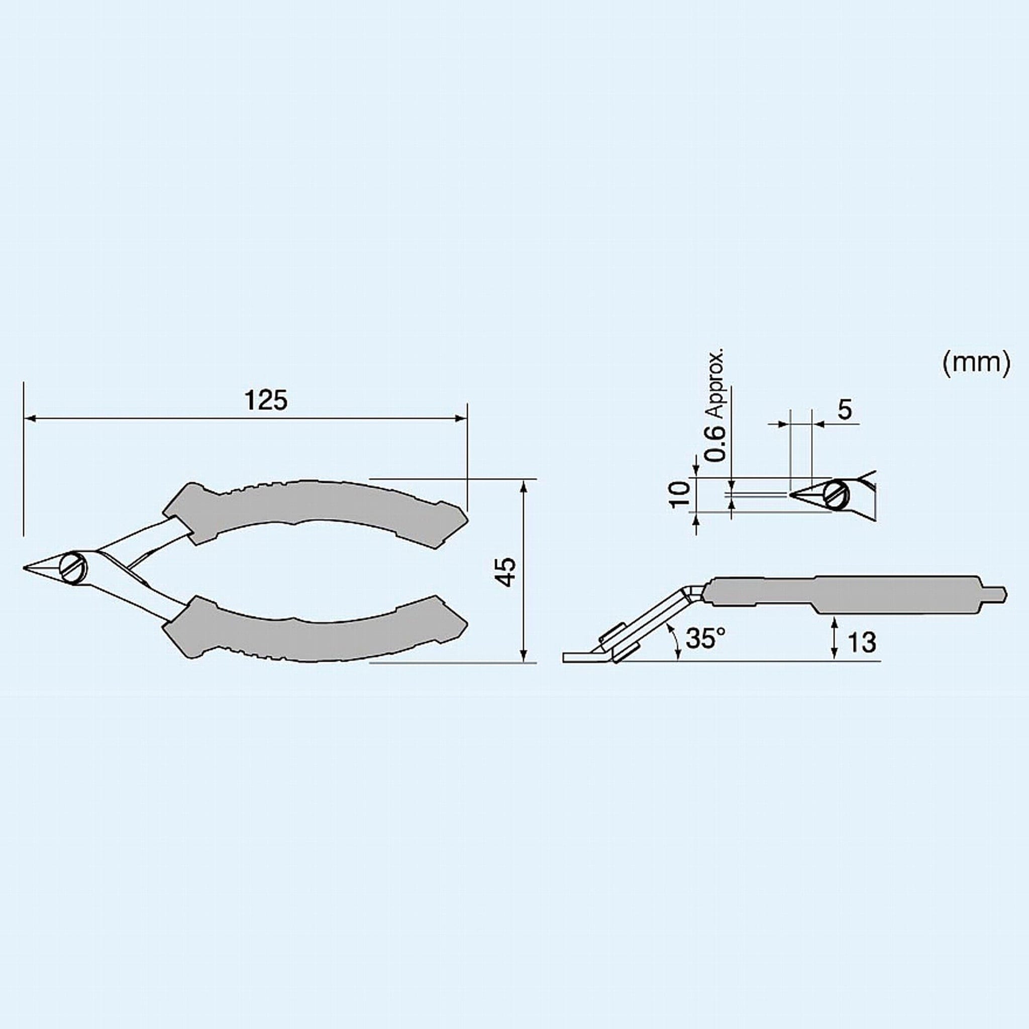 Engineer NZ-12G Component Cutters (Flush Cutting)