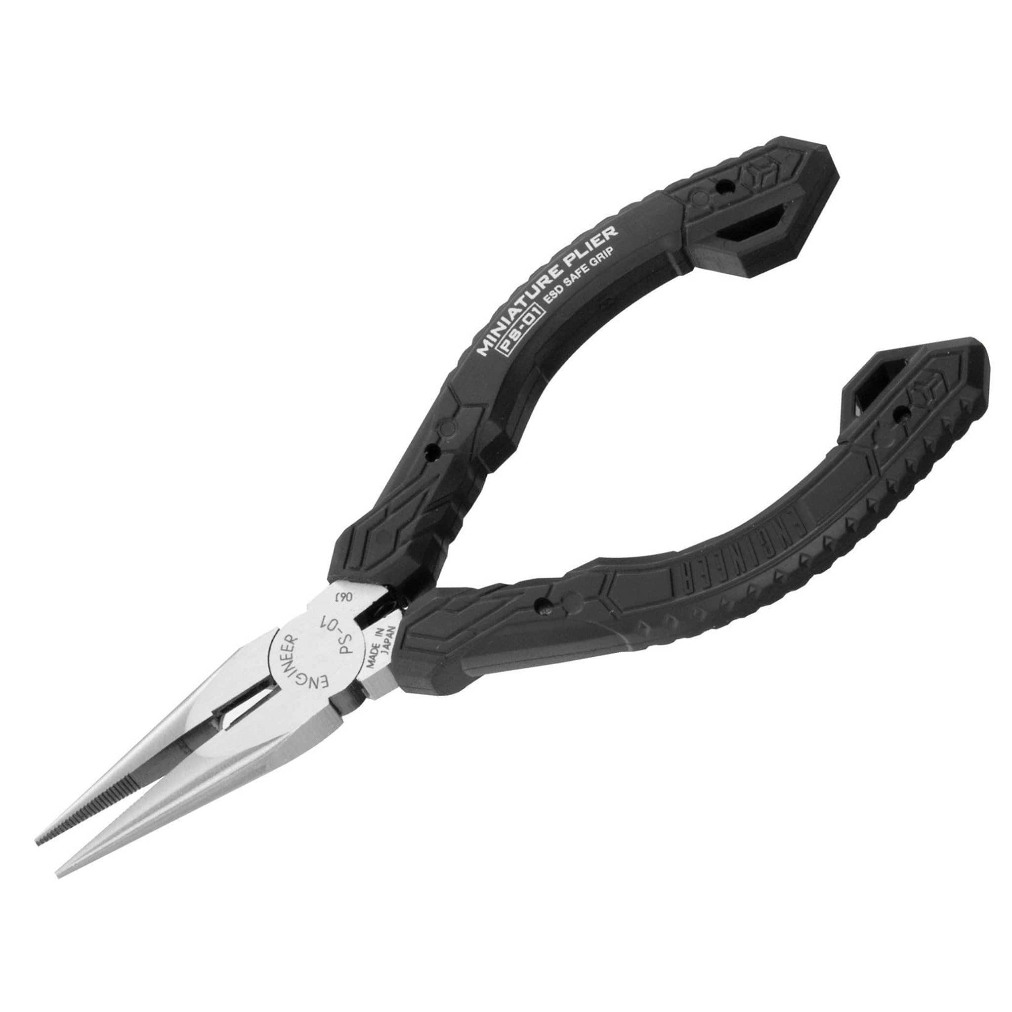 Engineer PS-01 Long Nose Pliers (Compact, ESD Safe) - The Pi Hut