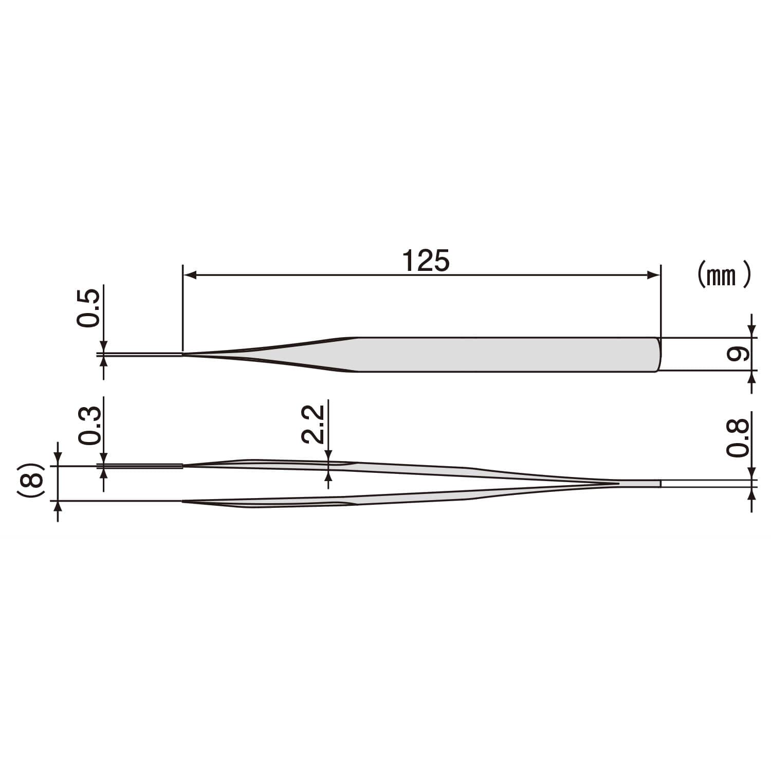 Engineer® PT-16 Fine Tip Non-Flex Tweezers by Engineer - The Pi Hut