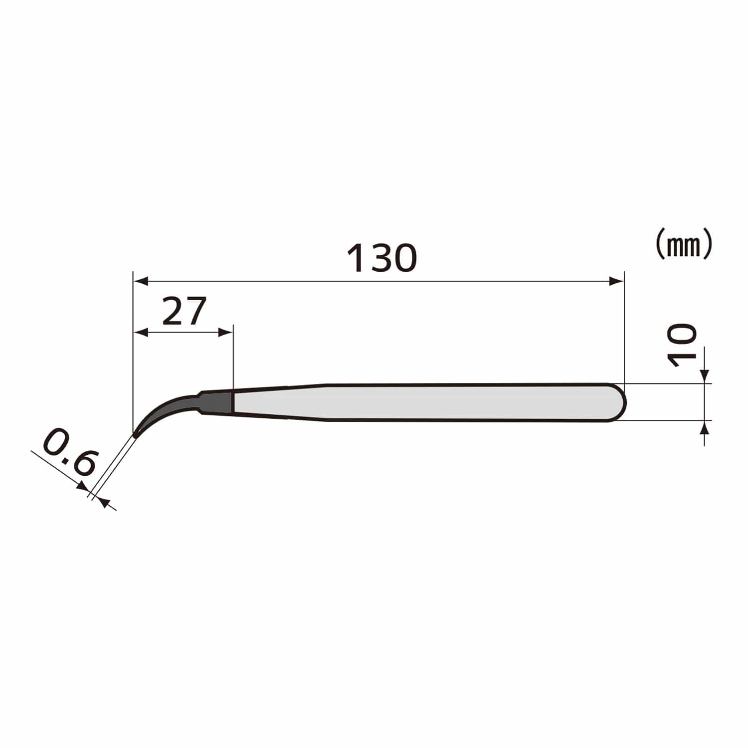 Engineer® PTZ-43 Fine Tip PPS Tweezers by Engineer - The Pi Hut