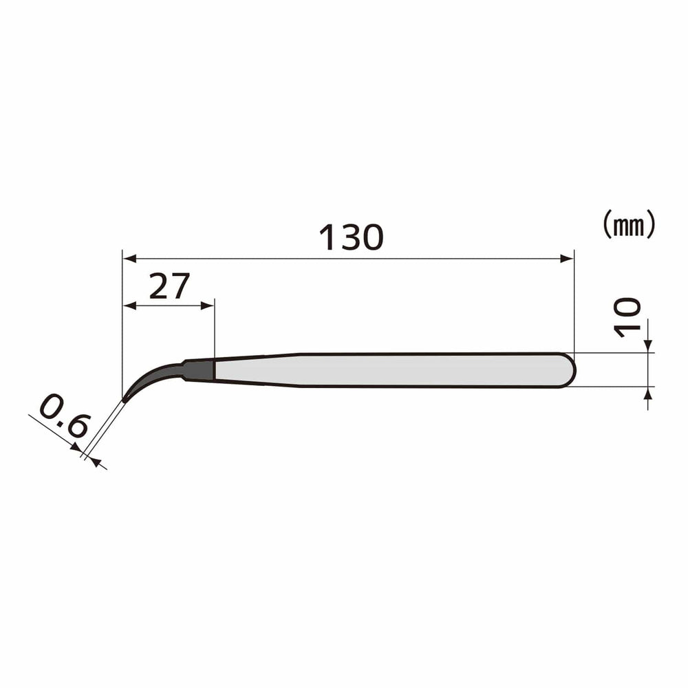 Engineer® PTZ-43 Fine Tip PPS Tweezers by Engineer - The Pi Hut