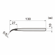 Engineer® PTZ-43 Fine Tip PPS Tweezers by Engineer - The Pi Hut