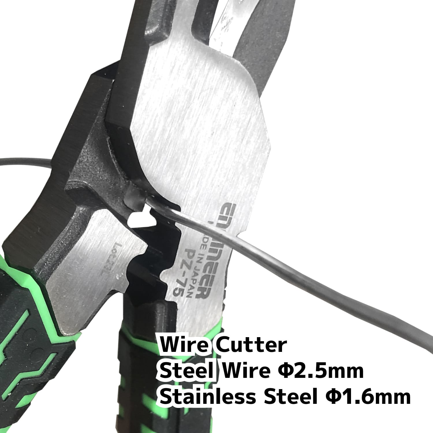 Engineer® PZ-75 Screw Removal Extractor Pliers with Cable Shear Jaws and Crimping Dies by Engineer - The Pi Hut