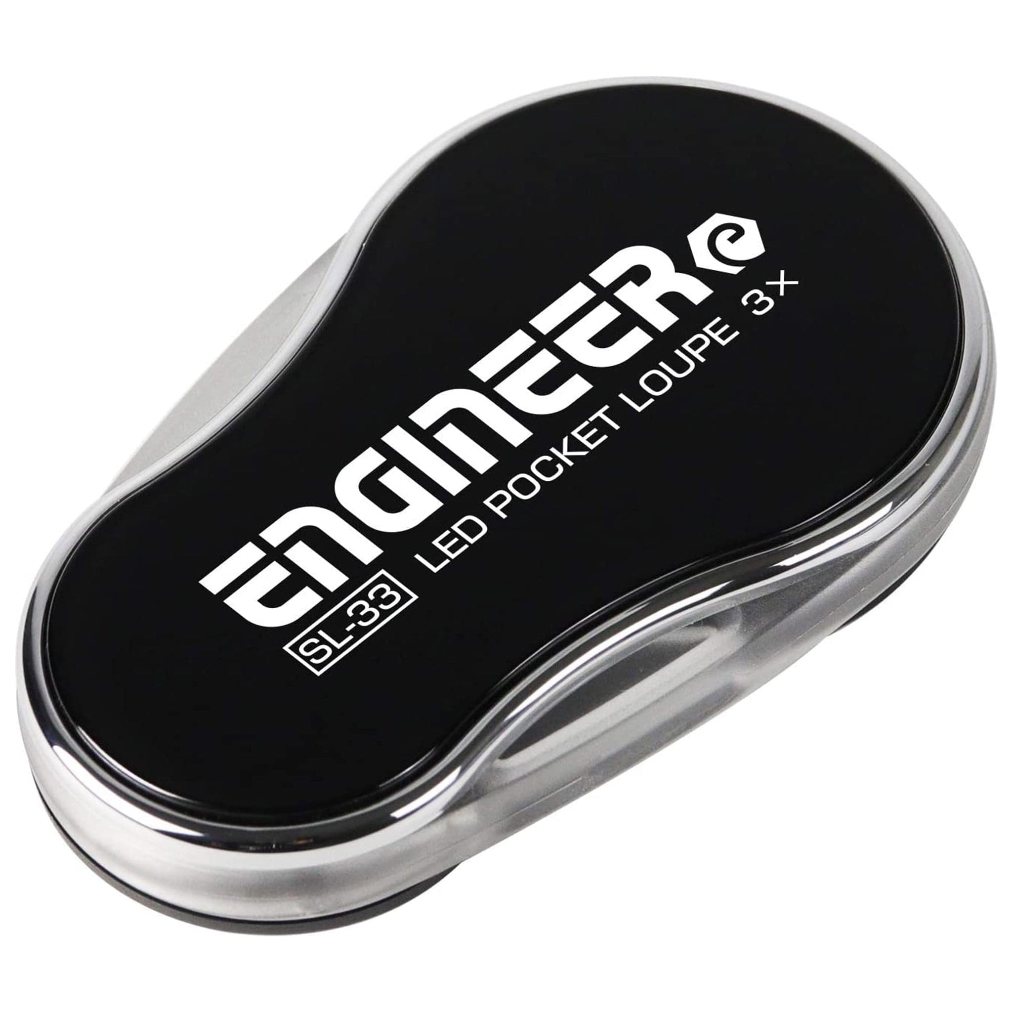 Engineer SL-33 LED-Illuminated Foldaway Pocket Loupe (3.5x) - The Pi Hut