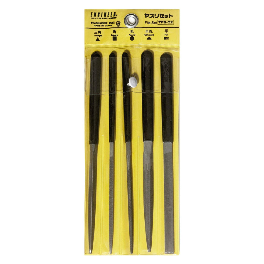 Engineer® TFS-02 Mini File Set (5 Pieces) - The Pi Hut