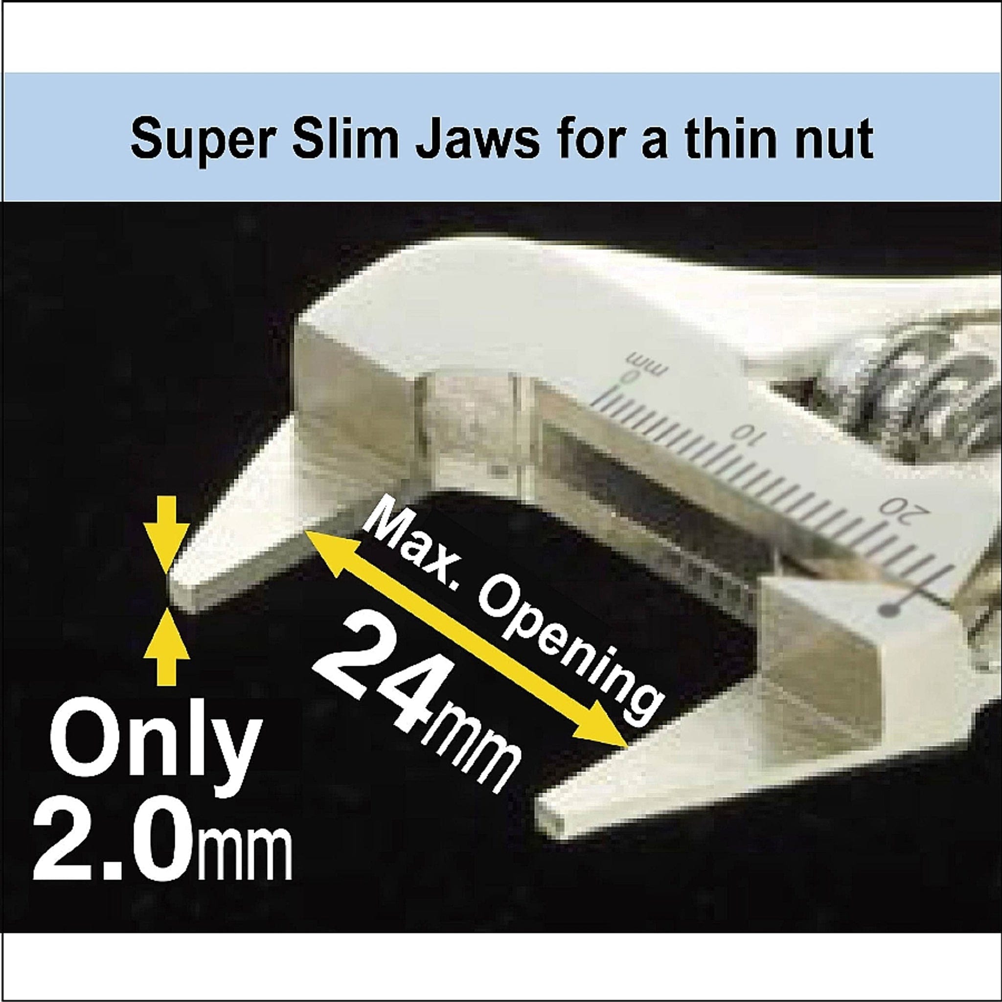 Engineer TWM-07 Slim-Jaw Adjustable Spanner - The Pi Hut