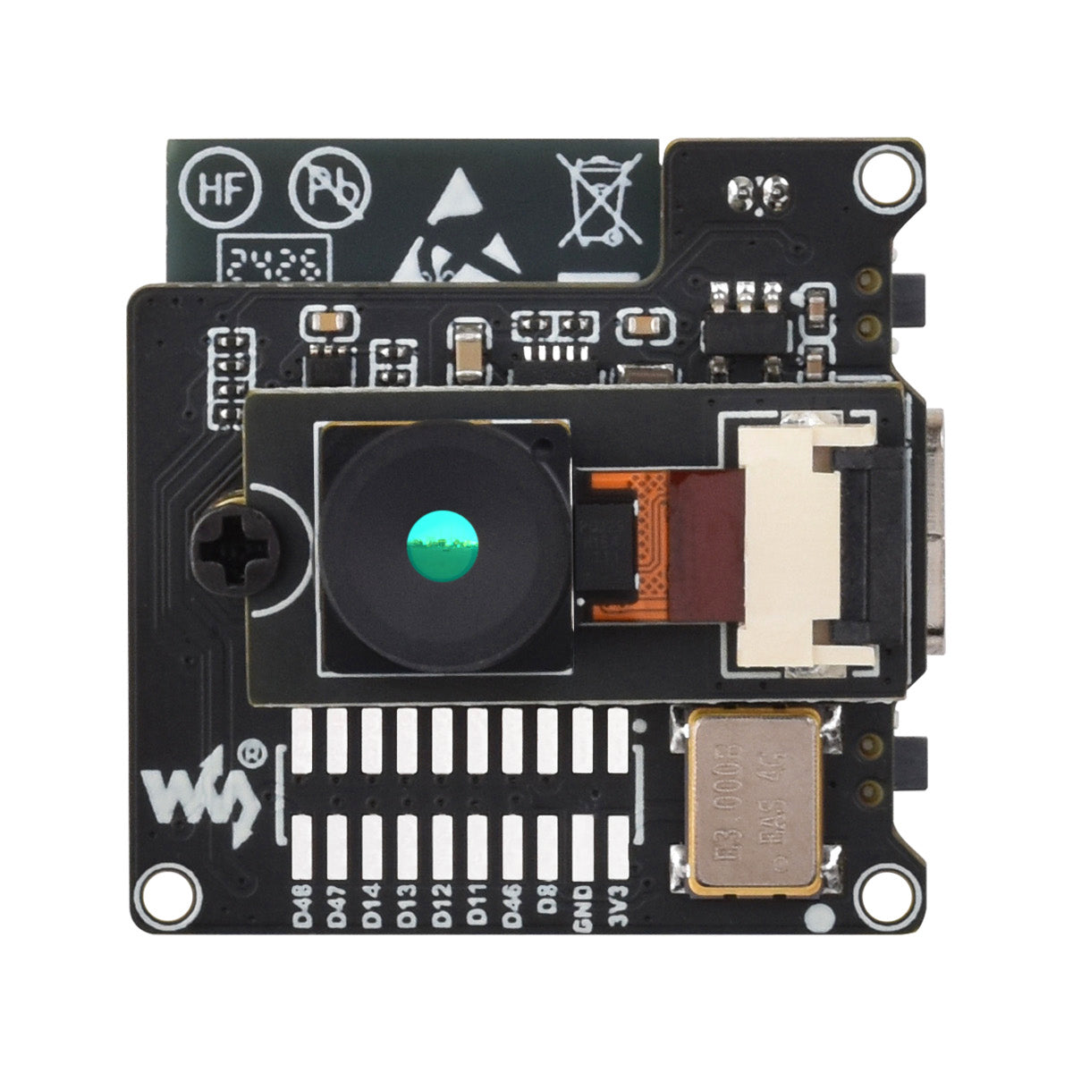 ESP32-S3 IR Thermal Imaging Camera Module (80 x 92)