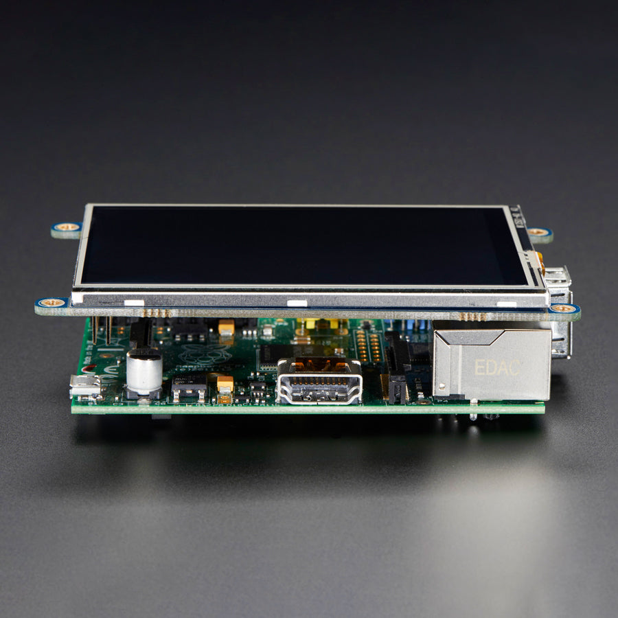 PiTFT - Assembled 480 x 320 3.5" TFT+Touchscreen for Raspberry Pi