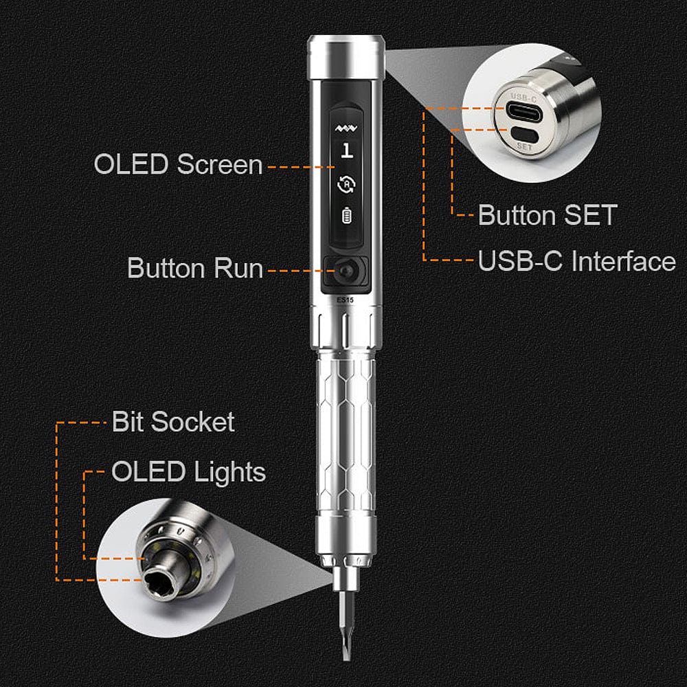 ES15 Motion Control Smart Electric Screwdriver - The Pi Hut