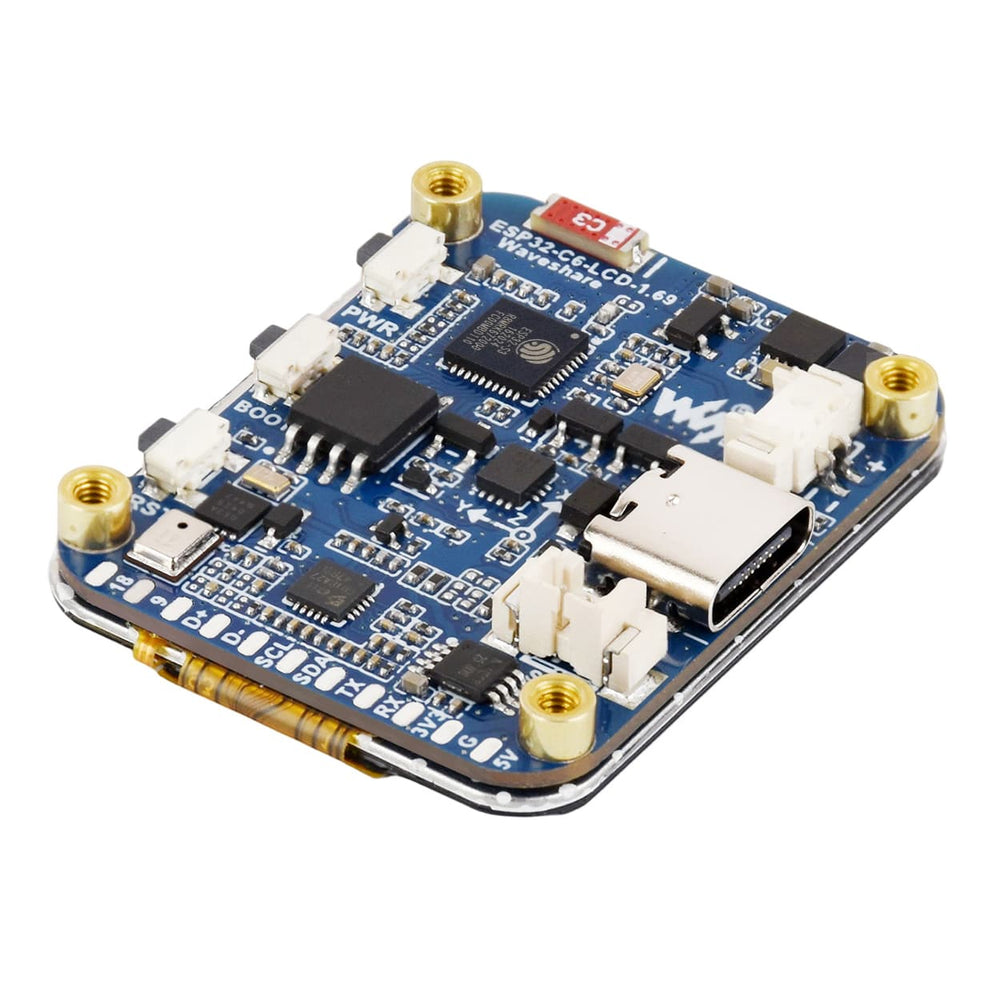 ESP32-C6 1.69" IPS LCD Display Dev Board (240x280) by Waveshare - The Pi Hut