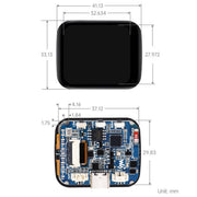 ESP32-C6 1.69" Touch Display Dev Board (240×280) by Waveshare - The Pi Hut