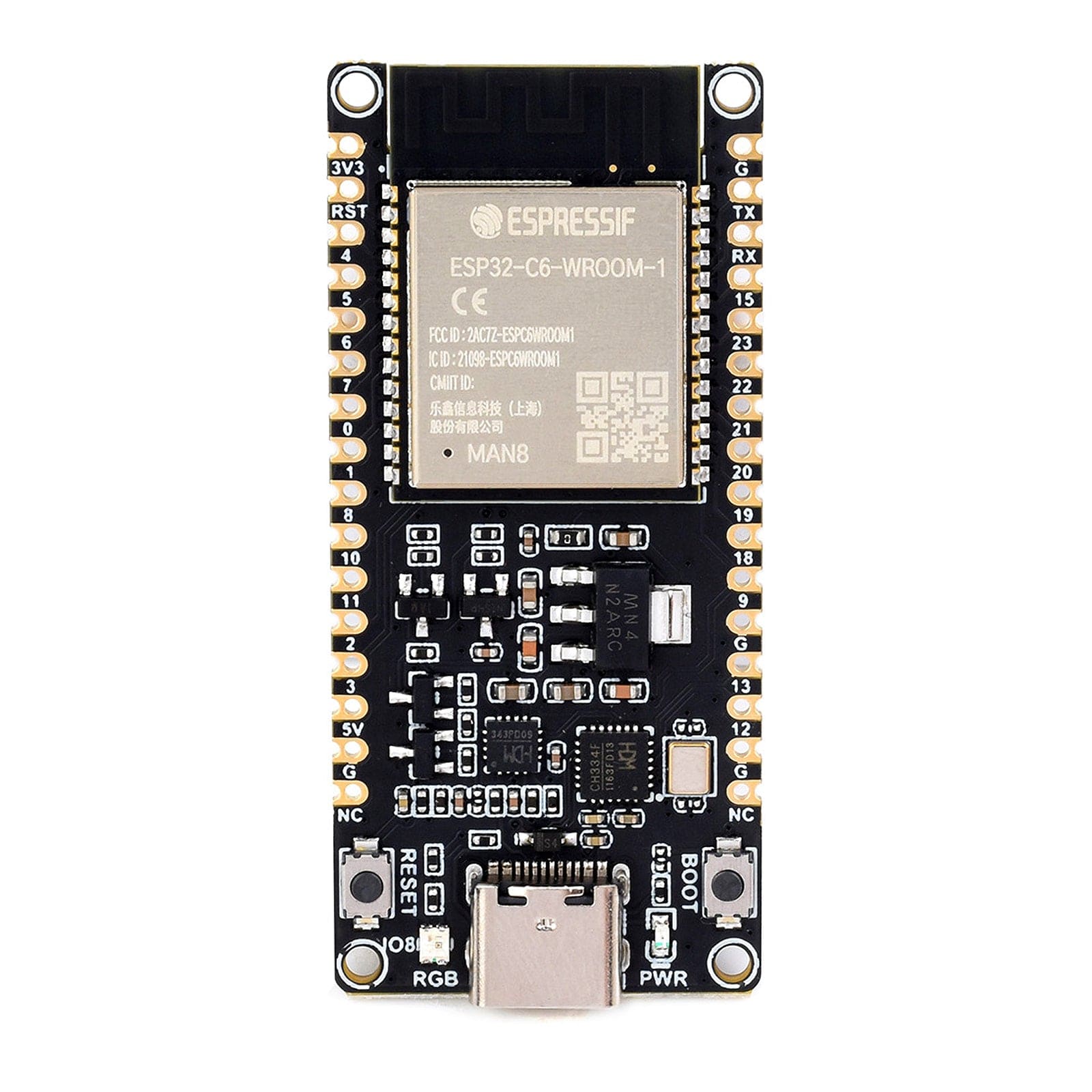 ESP32-C6 Microcontroller Development Board - The Pi Hut