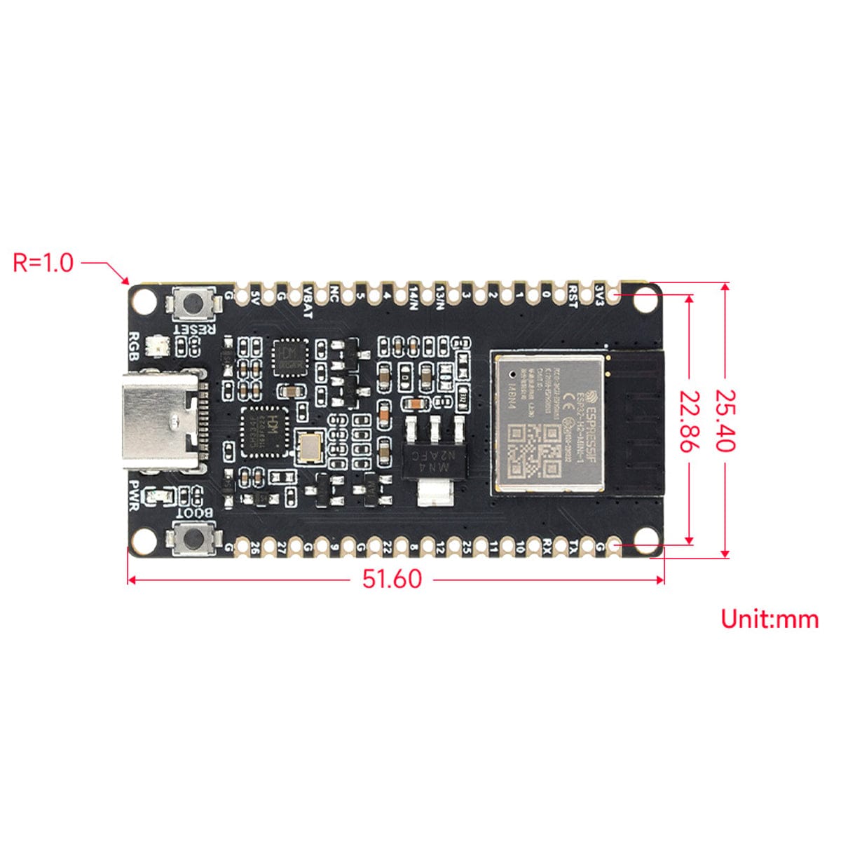 ESP32-H2 Microcontroller Development Board - The Pi Hut