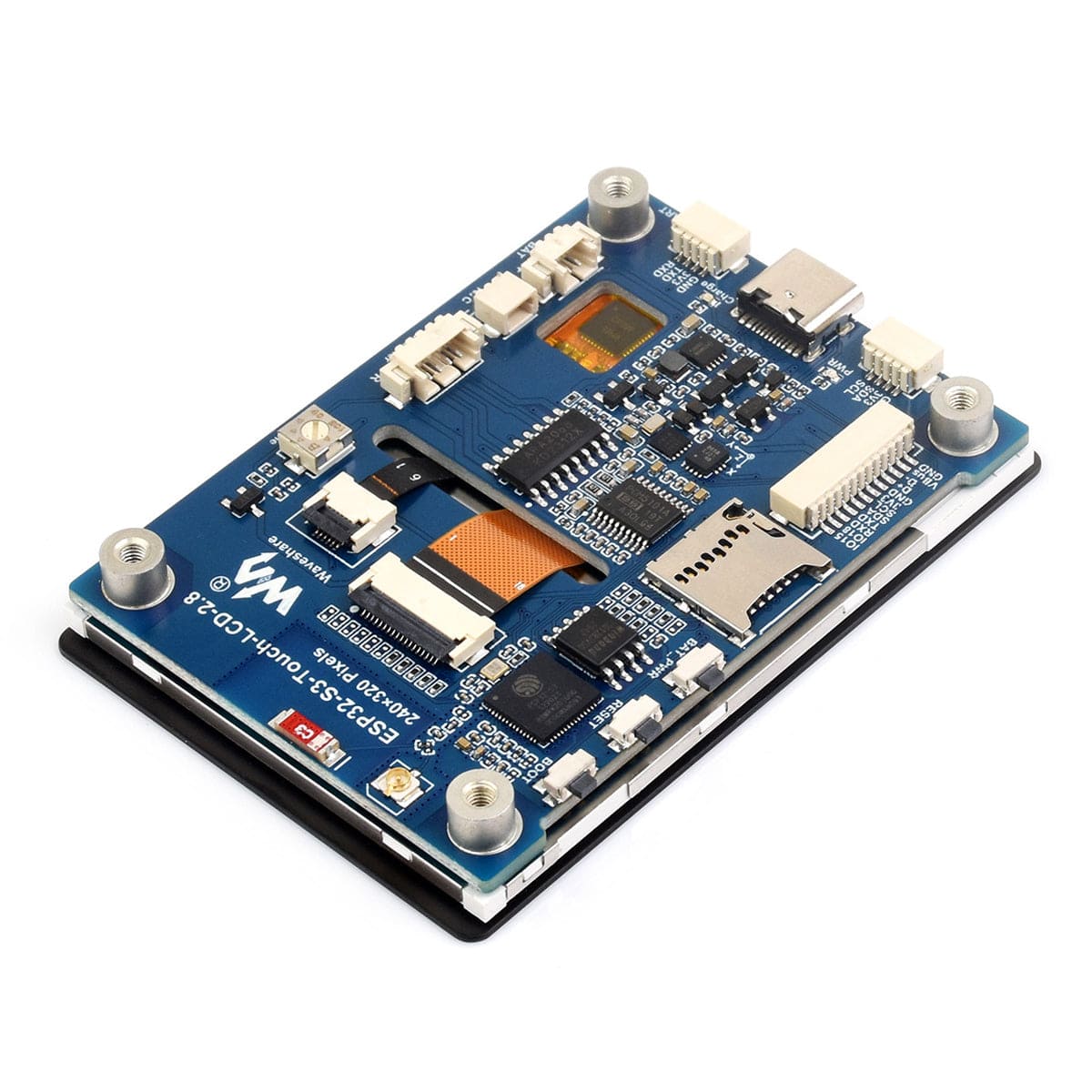 ESP32-S2 Development Board with 2.8" IPS Capacitive Touch Display (240 x 320)