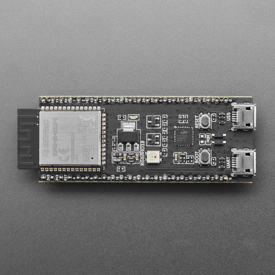 ESP32-S2 Saola 1R Dev Kit featuring ESP32-S2 WROVER by Espressif - The Pi Hut