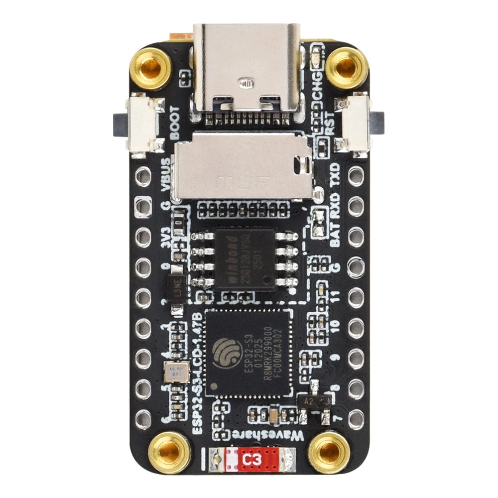 ESP32-S3 1.47" IPS LCD Display Dev Board (172x320) by Waveshare - The Pi Hut
