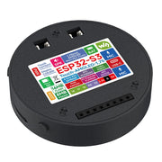 ESP32-S3 1.75" AMOLED Round Touch Display Dev Board (466x466) by Waveshare - The Pi Hut