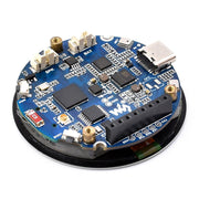 ESP32-S3 1.75" AMOLED Round Touch Display Dev Board (466x466) by Waveshare - The Pi Hut