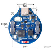 ESP32-S3 Development Board with 1.28" IPS Round LCD - The Pi Hut