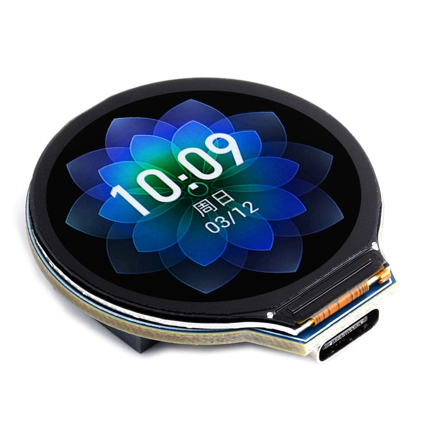 Esp32 S3 Development Board With 1 28 Ips Round Lcd The Pi Hut Esp32 S3 Development Board With 1 28 Ips Round Lcd The Pi Hut