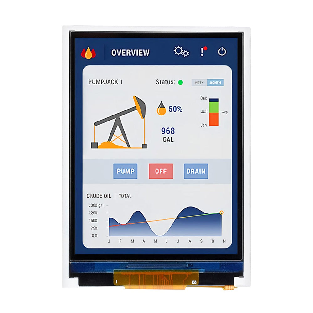 ESP32-S3 Development Board with 2.8" IPS LCD Display (240 x 320)