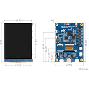 ESP32-S3 Development Board with 2.8" IPS LCD Display (480 x 640) - The Pi Hut