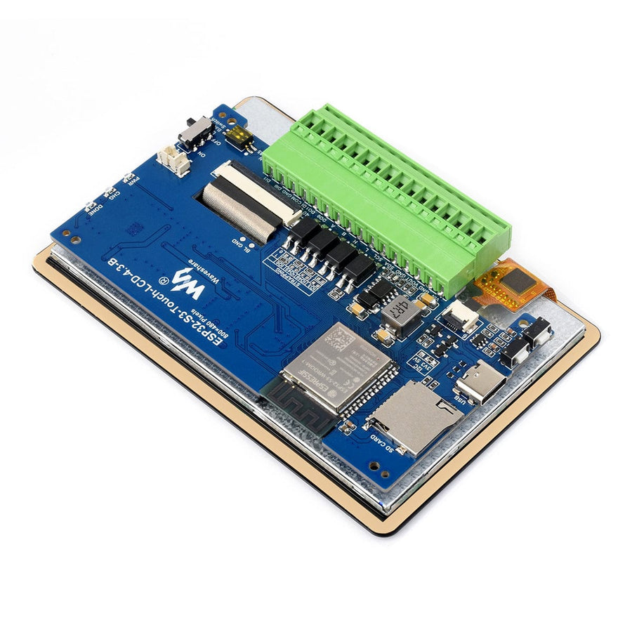 ESP32-S3 Development Board with 4.3" Capacitive Touch LCD Display (800 ...