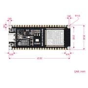 ESP32-S3 Microcontroller Development Board (With Headers) - The Pi Hut