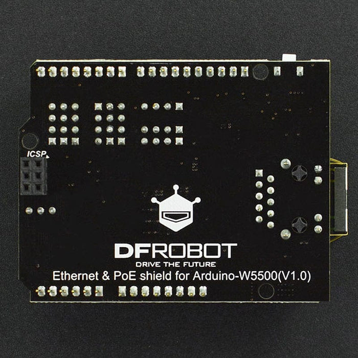 Ethernet and PoE Shield for Arduino - W5500 Chipset | The Pi Hut